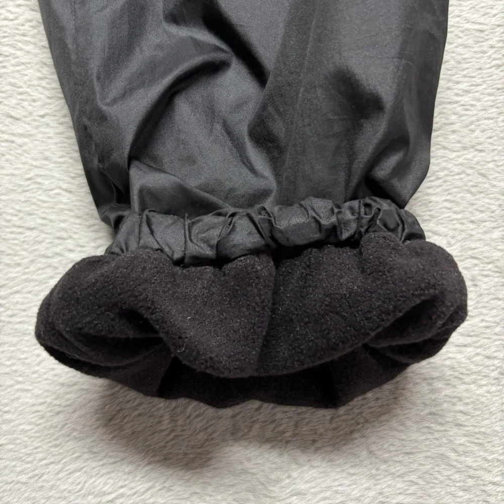 Vintage The North Face Made in USA Fleece Lined Pants‎ Mens M Black Berkeley Era